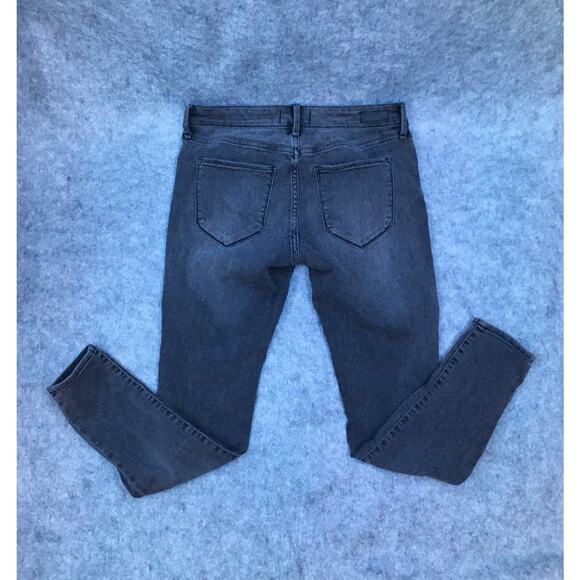 Cool Faded Black Abercrombie and Fitch Jeans, Size 27/4 - Picture 4 of 5